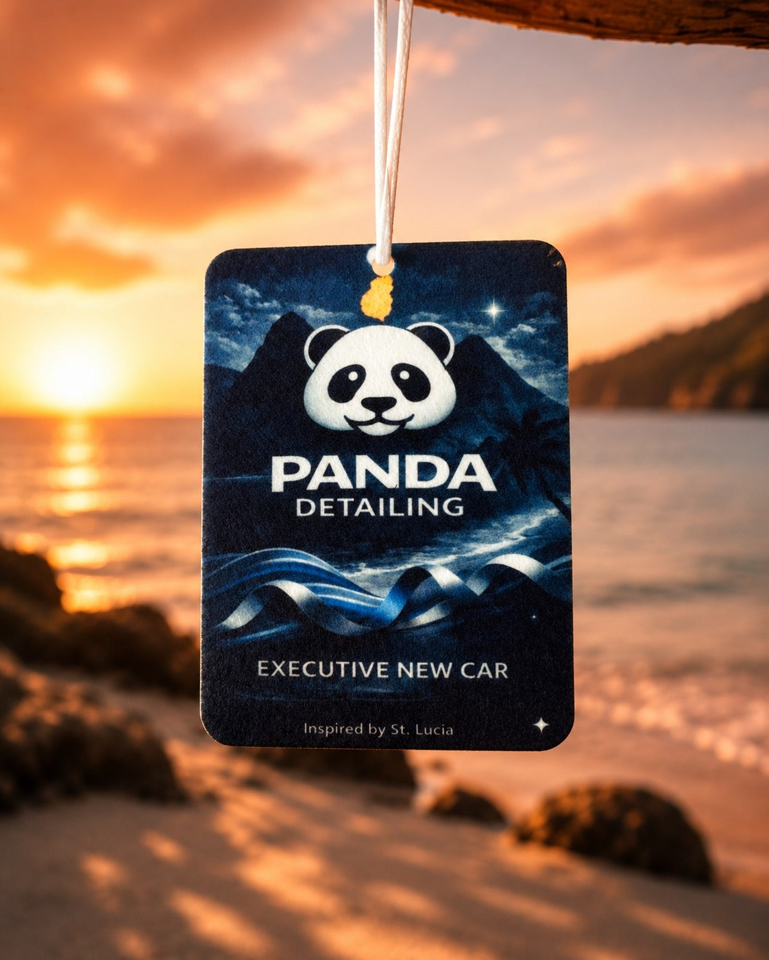 Standard Air Freshener Executive New Car scent — Panda Detailing, Saint Lucia