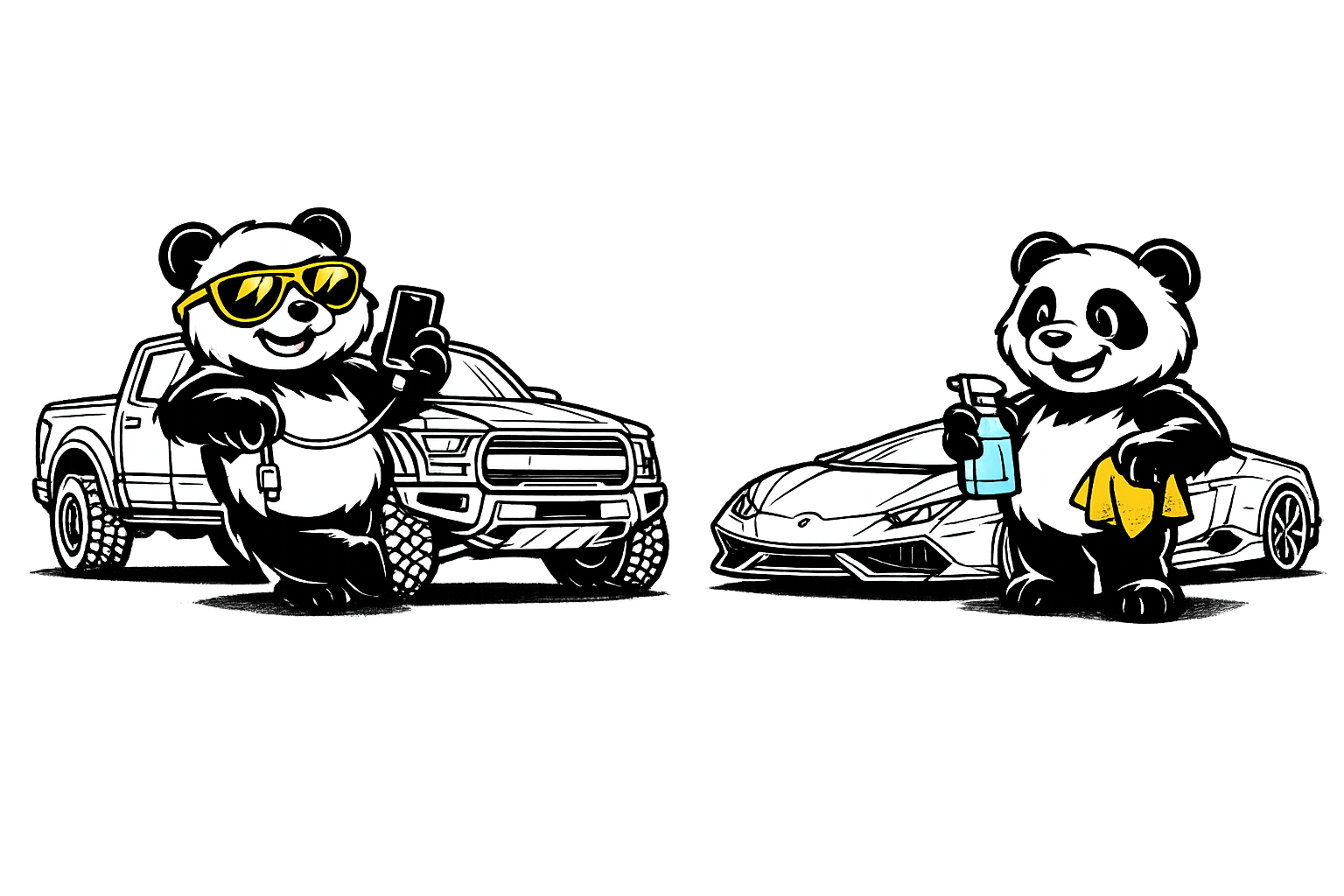 Panda Products mascot