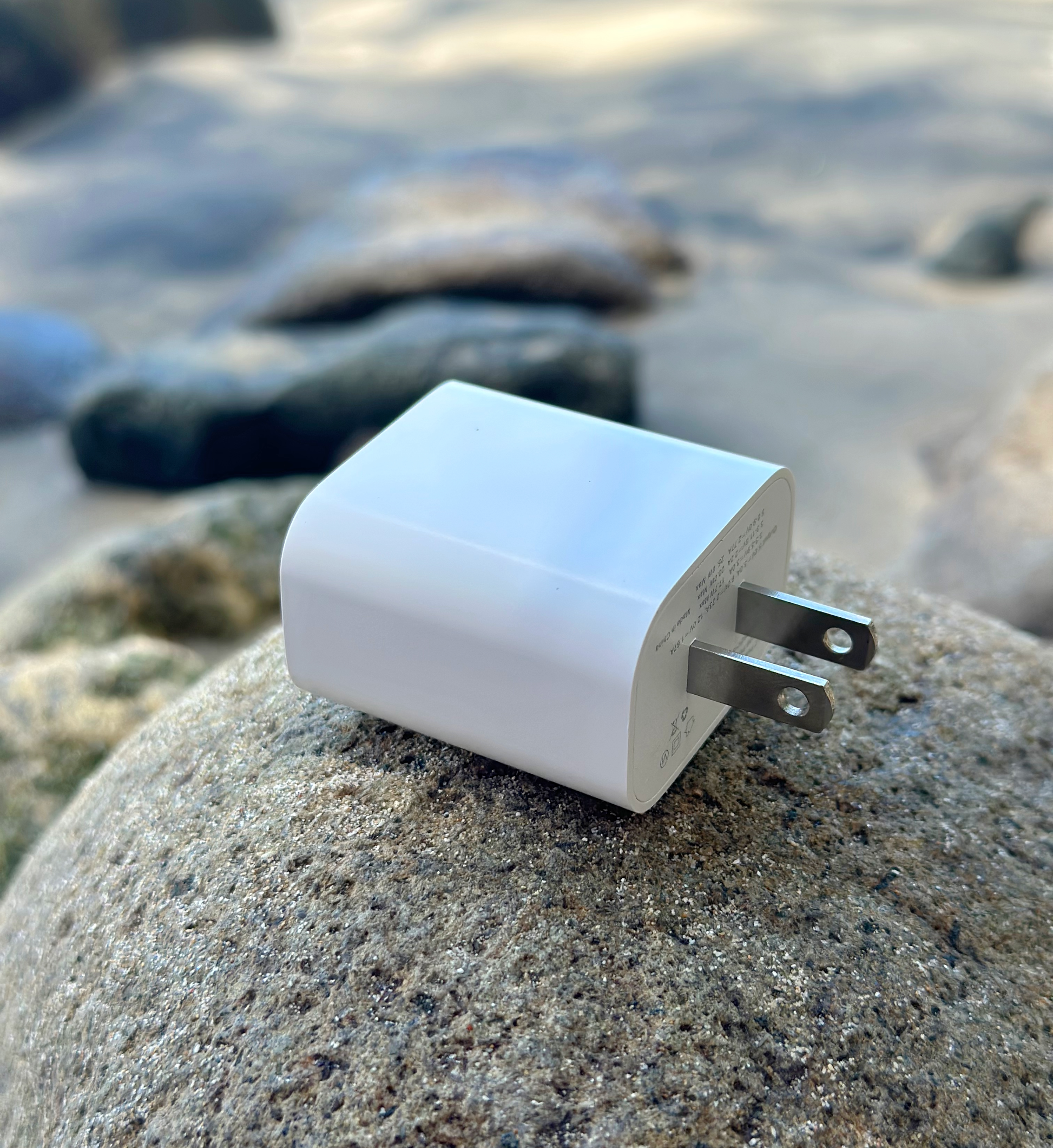 Type-C 20W Charging Block plug side — Panda Tech, Saint Lucia